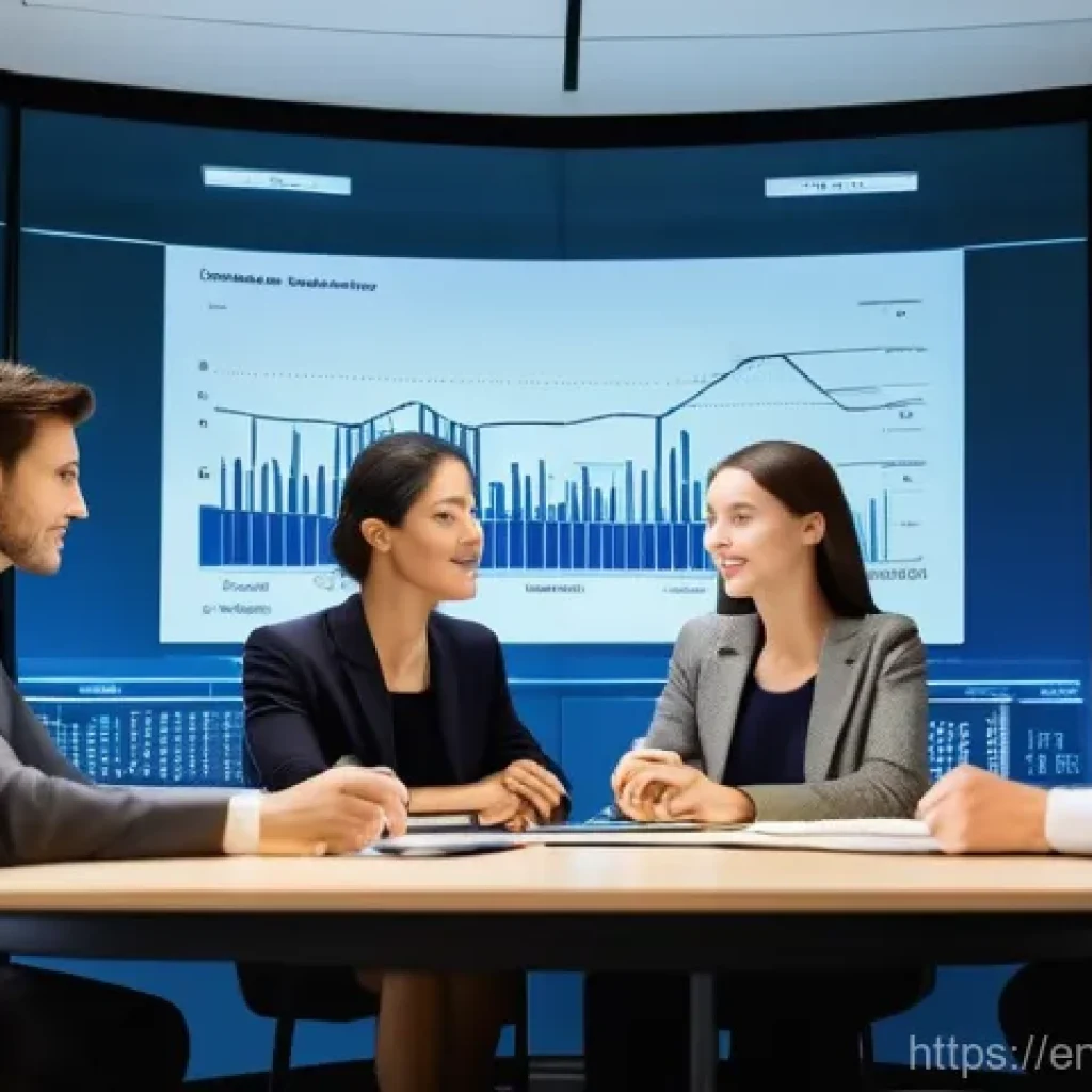 보험계리사와 장기보험 설계 - **Prompt: The Architects of Financial Security**
"A diverse team of actuaries, professionally dr...