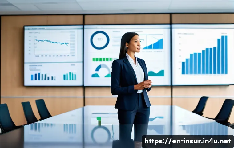 보험계리사 취업 인터뷰 준비 - **Prompt:** A diverse group of actuarial professionals in a bright, modern office meeting room, coll...